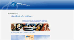 Desktop Screenshot of musikschulesoest.de